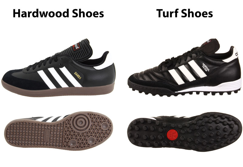 Types of Indoor Soccer Shoe Outsoles - How to Choose Indoor Soccer Shoes - Athlete Audit