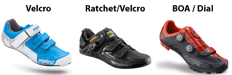 Closure System - How to Choose Cycling Shoes - Athlete Audit
