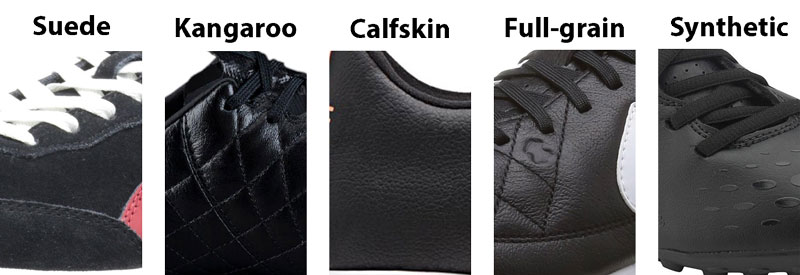 Different Types of Leathers - How to Choose Indoor Soccer Shoes - Athlete Audit