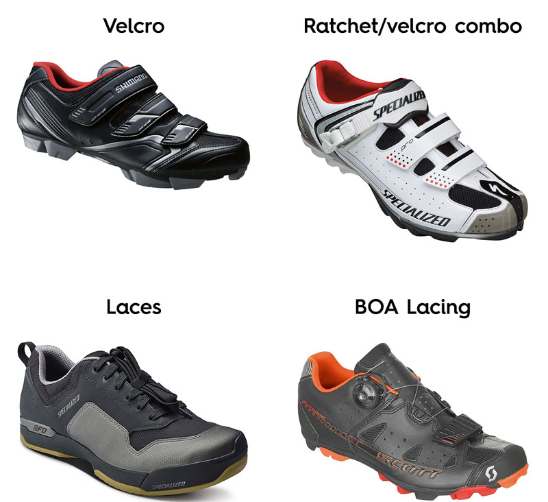 Fastening Systems - How to Choose Mountain Bike Shoes - Athlete Audit